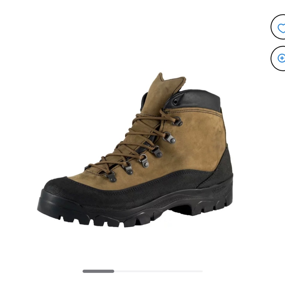 Bates Mens Mountain Combat Military Hiking Boots Gore Tex- Men 7 Women 8.5